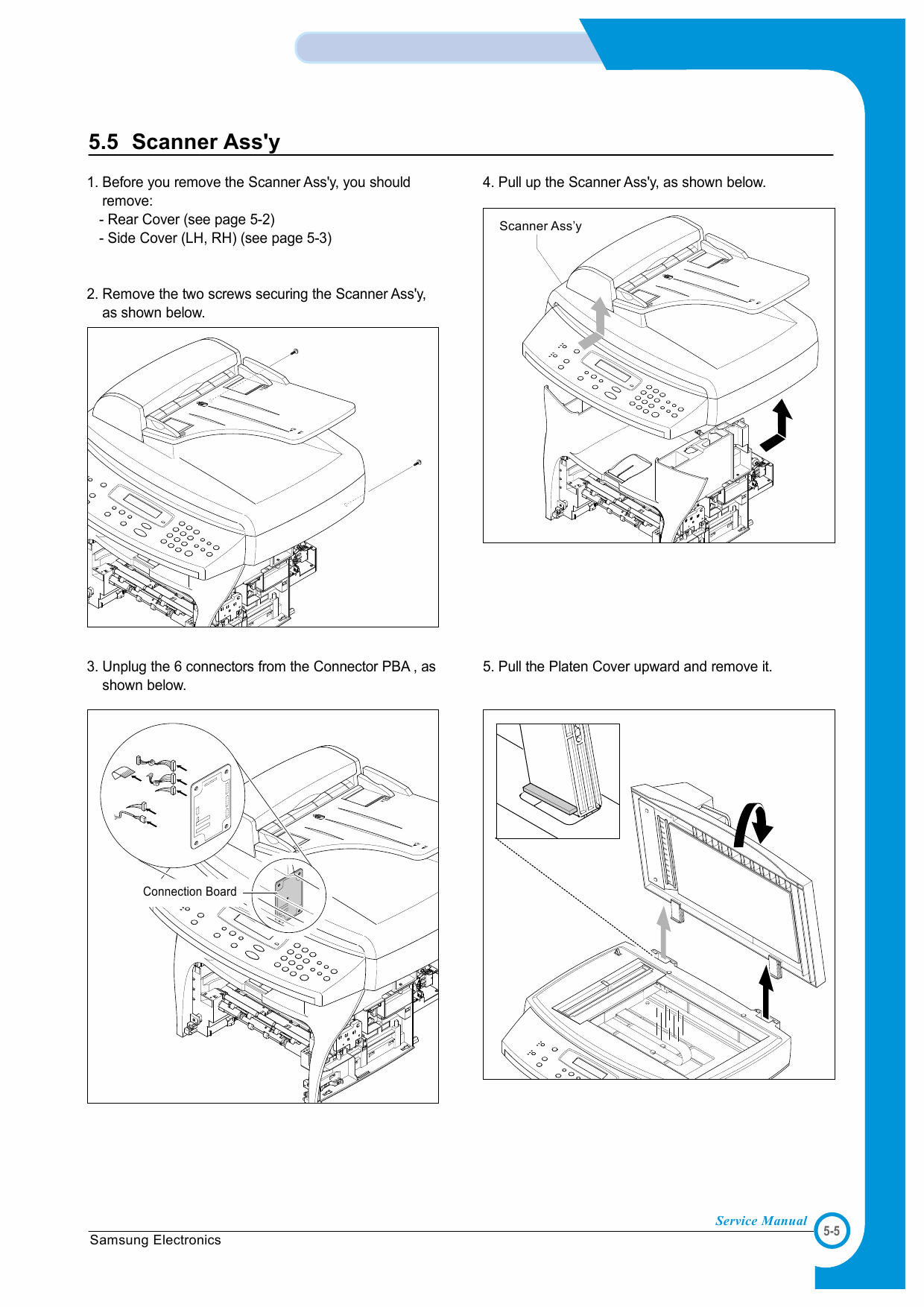 Samsung Digital-Laser-MFP SCX-4216F 4116 4016 Parts and Service Manual-3